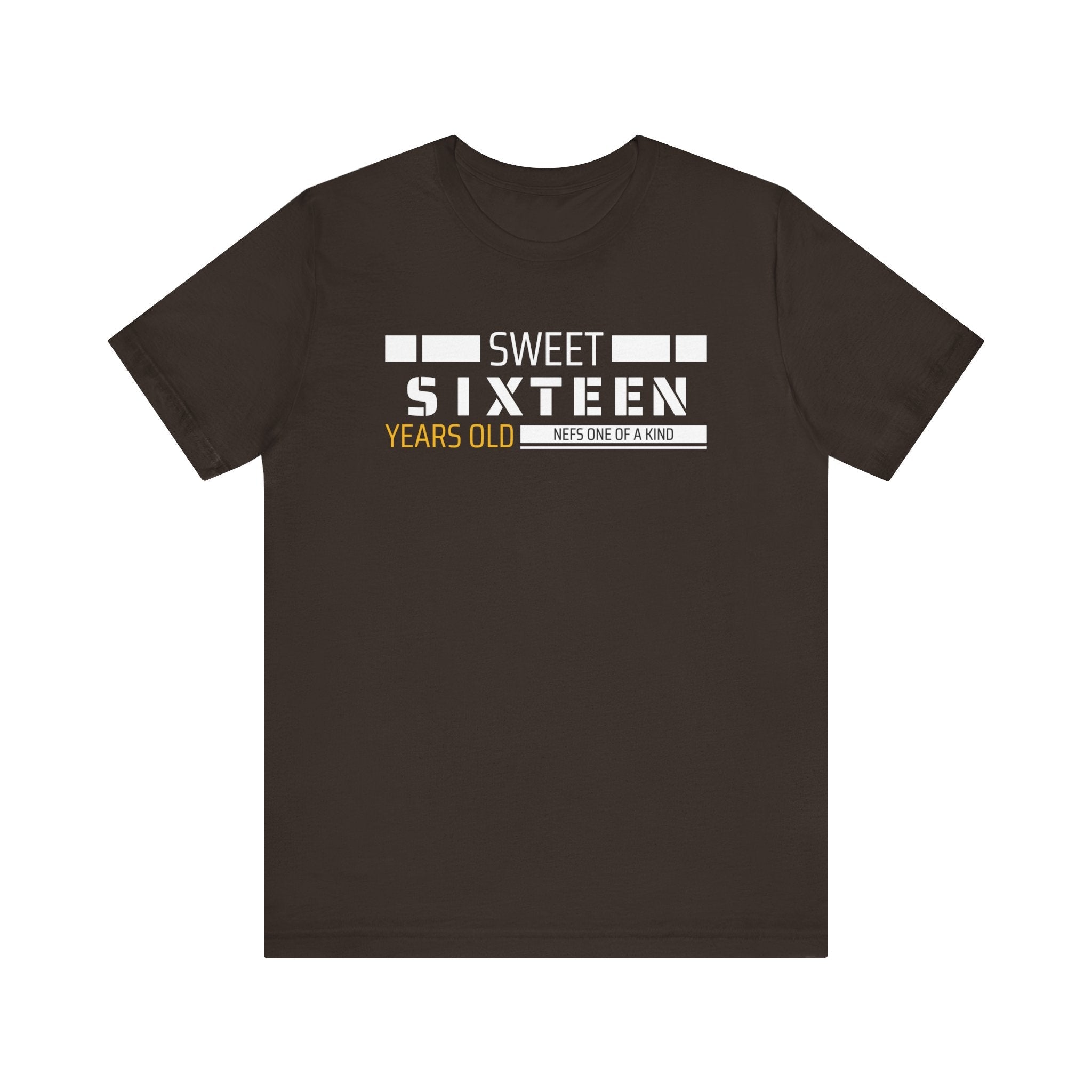 Sixteen year old Unisex Adult Tee